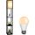 Fullwatt Stehlampe mit Holzregal Innenbeleuchtung Holz Stehleuchte mit Regalen für Schlafzimmer und Wohnzimmer (Schwarz & Glühbirne)