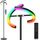 SIBRILLE RGB Stehlampe Wohnzimmer LED Dimmbar 20W, LED Stehlampe RGB Modern Deckenfluter mit Fernbedienung 1300lm, 3000K-6000K Touch Stehleuchte Leselampe für Wohnzimmer Schlafzimmer Büro Hotel