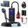 bokman Mobile Wallbox 11kW, Typ 2 Ladekabel mit CEE Stecker & Adapterkabel 8 Meter |16A | 3-Phasig | IP65 Wasserdicht, Tragbares EV-Ladegerät für IEC 62196-2 mit Tragetasche & Mikrofaserhandtuch