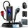 bokman Type 2 Charging Cable with CEE Plug, 10 Metres, 6-16A, 11 kW, 3-Phase, IP65 Waterproof, Portable EV Charger and Mobile Wallbox Charging Station for IEC 62196-2 with Carry Bag and Microfibre