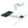 Anker MagGo 3-in-1 Kabellose Ladestation (mit EU/US/UK Stecker), MagSafe-Kompatibles Qi2-Zertifiziertes 15W Ladegerät, Faltbares Reise-Ladepad für iPhone 17/16, AirPods, Apple Watch (Keine Powerbank)