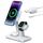 ESR 3 in 1 Ladestation für Apple Watch und iPhone, 3 in 1 Magsafe ladestation, Induktive Ladestation für iPhone 17e/17/16/15/14/13, für Apple Watch/AirPods 4/3/Pro, Weiß