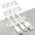 SOULWIT® Kabelhalter Kabelclips, [3 Stück] kabelmanagement Selbstklebend Kabel Organizer Vielzwecke Kabelführung Set für Schreibtisch Computer PC, USB Ladekabel, ZuhauseBüro