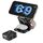 KU XIU Faltbar 3 in 1 Ladestation für Apple Watch und iPhone kompatibel mit MagSafe Ladegerät Induktive Handy Ladestation,15W Wireless Charger für iPhone 16-12, Watch Ultra2, für AirPods-Marble-Black