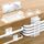Kimsky Kabelhalter 100 Stück, 40 Große Kabelhalter Selbstklebend + 30 Mittlere Kabel Organizer + 30 Kleine Kabelmanagement, Kabelclips mit Kleber, Cable Management für Heim, Büro – Transparent