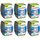 UHU Luftentfeuchter Ambiance 6er Pack, Bekämpft Feuchtigkeit und Schimmel in Wohnräumen von bis zu 10 m³, 100 g, anthrazit