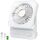 Ajgvq Tischventilator, USB Ventilator Akku von 12h Akkulaufzeit, Mini Ventilator Leise mit 3 Stufen, 135° Verstellbar, Ultraleise & Vibrationsfrei, Lüfter für Büro, Zuhause, Reise