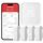 SwitchBot Matter Thermometer Hygrometer Innen und Außen 4Pack mit Hub2, IP65 Wasserdichter Temperatur und Feuchtigkeitssensor, Kompatibel mit Apple Home, Alexa, GoogleHome, IFTTT