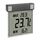 TFA Dostmann Digitales Fenster Thermometer, 30.1025.10, zur Ermittlung der Außentemperatur, einfache Befestigung, Amazon Exklusiv, Anthrazit