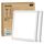 zemty 2Pack Deckenlampe LED Deckenleuchte Flach, 3Farben - 3000K/4000K/6500K, IP44 Wasserfest Quadrat Badlampe Decke, 1800LM Modern LED Decklit für Flur küche Badezimmer Schlafzimmer Büro, Ø18CM