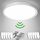 OPPEARL [10 Stücke Lampe mit Bewegungsmelder Innen 23CM,18W Deckenleuchte mit Bewegungsmelder Rund, 4000K LED Deckenlampe Bewegungsmelder als Flurlampe, Balkon/Garage/Keller/Abstellraum Lampe