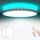 zemty 2 Stück 40CM LED Deckenleuchte Dimmbar, 36W 3200LM Deckenlampe RGB Farbwechsel mit Fernbedienung, 3000K-6000K Wasserfest Lampe Decke für Badezimmer Jugendzimmer Wohnzimmer Schlafzimmer