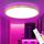 zemty LED Deckenleuchte Dimmbar, RGB Farbwechsel Deckenlampe mit Fernbedienung, 24W 3200LM 30CM Holz Badezimmerlampe Decke IP54 Wasserfest für Bad Schlafzimmer Kinderzimmer Jugendzimmer
