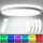 Oraymin 4PCS LED Deckenleuchte Dimmbar mit Fernbedienung Ø30CM, 24W 3300LM Deckenlampe RGB Farbwechsel Rund, 3000K-6500K Lampe Deckenbeleuchtung für Schlafzimmer Küche Wohnzimmer Korridor Balkon