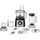 Bosch Kompakt-Küchenmaschine Multi Talent 3, 50 Funktionen, 2,3 l Schüssel, Mixer, spülmaschinengeeignet, Universalzerkleinerer, kleine Küchenmaschine, 800 Watt, schwarz/Edelstahl, MCM3501M