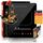 KESSER® Induktionskochplatte Induktionskochfeld 1 Platte 2100W Tragbares 28cm Kochplatte + 3x Mikrofasertuch + 1x Rezeptbuch, 9 Heizstufen, 8-Stunden-Timer, Touch-Steuerung, Booster-Funktion 220-240V
