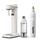 Aarke Carbonator 3, Premium Wassersprudler, Mattweiß Finish + Aarke 60L CO2-Zylinder, 100% erneuerbares CO2