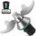 Inwee Messer für Thermomix TM7, Teigmesser TM6, Mixmesser Ersatz Zubehör passend für Thermomix TM6,TM5,TMF, Edelstahl-Teigmischmesser, Kein Teig-Rückstand, Ersatzteile für Vorwerk Thermomix Messer
