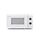 Sharp Mikrowelle YC-MS01E-C 20L, 800W, Manuelle Steuerung, 5 Leistungsstufen, Drehteller, Auftaufunktion, Kristallweiß