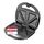Emerio Doppel Sandwich Maker, BPA frei, klassische Form für dreieckiges Sandwich, leicht zu reinigen, Antihaftbeschichtung, heizt schnell auf, 750 Watt, Schwarz