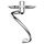 GVODE Edelstahl Knethaken für Kitchen Aid Standmixer, K45DH Knethaken für KitchenAid 4.5-5 QT Kipp-Kopf Standmixer, Edelstahl Teigaufsatz für KitchenAid, spülmaschinenfest