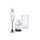 Braun MultiQuick 1 MQ 120 Pesto Stabmixer - Pürierstab mit abnehmbarem Edelstahl Mixfuß mit PowerBell Technologie, inkl. 600 ml Mix- und Messbecher und Zerkleinerer, 450 Watt, Weiß
