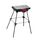 Tefal Easygrill Elektrischer Standgrill | BG90F5 | Mit Standfüßen Für Draußen | Auch Als Tischgrill Drinnen verwendbar | 2300 W | 870cm² Grillfläche | Leichte Reinigung | schwarz/Burgunderrot