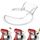 GVODE Spritzschutz für KitchenAid 4,3 und 4,7/4,8L Kippkopf-Standrührer, perfekt als Deckel für KitchenAid-Schüsseln (Edelstahl, Glas und Keramik), spülmaschinenfest