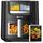 Balter Heißluftfritteuse Airfryer mit Öl- & Wasser-Spray Funktion für extra knusprige Speisen, 7,2L XXL, Heissluftfriteuse mit Sichtfenster, 10 Programme, Air Fryer, inkl. 100 Rezepte, HL-710