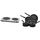 Bomann DKP 5033 E CB Edelstahl-Doppelkochplatte, 2 Kochplatten (1x Ø ca. 180mm, 1500W, 1x Ø ca. 150mm, 1000W), Edelstahl/schwarz & Amazon Basics - 8-teiliges Kochgeschirr mit Antihaftbeschichtung