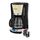 Russell Hobbs Kaffeemaschine [Digitaler Timer, Brausekopf für optimale Extraktion&Aroma] Colours+ Creme (1 bis 10 Tassen, 1,25l Glaskanne, Warmhalteplatte, 1100W) Filterkaffeemaschine 24033-56