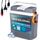 WONEA 24 Liter Thermoelektrische Kühlbox mit USB Anschluss für Powerbank, 12V 230V KÜHLEN und WÄRMEN, Leise Camping Kühlbox Auto LKW