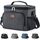 Lifewit Isolierte Kühltasche, Wiederverwendbare Lunchtasche, Tragbare Kühlbox, Tragetasche, auslaufsicher, mit verstellbarem Schulterriemen für Erwachsene für Arbeit/Picknick, Dunkelgrau 15L, 24 Can