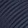 Textilkabel für Lampe, Stoffkabel 3-adrig (3x0,75mm²), Navy-Blau (Dunkelblau) - 20 Meter