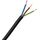 Kopp 152310848 Schlauchleitung H03 VV-F, 3 x 0.75 mm², 10 m, schwarz