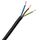 Kopp 152305846 Schlauchleitung H03 VV-F, 3 x 0.75 mm², 5 m, schwarz