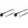 Meister Schutzkontakt-Zuleitung - 5 Meter - schwarz - Kunststoffleitung H05VV-F3G1,5-3 Adern - IP20 / Anschlussleitung mit Schuko-Stecker/Anschlusskabel/Installationsmaterial / 7434550