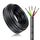 5 Meter 20AWG 5x0,5mm² Elektrischer Kabel, 5 Adriges Kabel 5V/12V/24V/300V Stromkabel Verzinntes Kupferkabel, Flexibel und Weich Niedrige Impedanz Hohe Temperaturbeständigkeit Verlängerungskabel