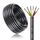 10 Meter 18AWG 6x0,75mm² Elektrischer Kabel, 6 Adriges Kabel 5V/12V/24V/300V Stromkabel Verzinntes Kupferkabel, Flexibel und Weich Niedrige Impedanz Hohe Temperaturbeständigkeit Verlängerungskabel