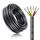 30 Meter 18AWG 6x0,75mm² Elektrischer Kabel, 6 Adriges Kabel 5V/12V/24V/300V Stromkabel Verzinntes Kupferkabel, Flexibel und Weich Niedrige Impedanz Hohe Temperaturbeständigkeit Verlängerungskabel