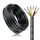 30 Meter 20AWG 6x0,5mm² Elektrischer Kabel, 6 Adriges Kabel 5V/12V/24V/300V Stromkabel Verzinntes Kupferkabel, Flexibel und Weich Niedrige Impedanz Hohe Temperaturbeständigkeit Verlängerungskabel