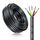 10 Meter 22AWG 5x0,3mm² Elektrischer Kabel, 5 Adriges Kabel 5V/12V/24V/300V Stromkabel Verzinntes Kupferkabel, Flexibel und Weich Niedrige Impedanz Hohe Temperaturbeständigkeit Verlängerungskabel