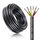 20 Meter 18AWG 6x0,75mm² Elektrischer Kabel, 6 Adriges Kabel 5V/12V/24V/300V Stromkabel Verzinntes Kupferkabel, Flexibel und Weich Niedrige Impedanz Hohe Temperaturbeständigkeit Verlängerungskabel