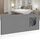 BSEED Touch Lichtschalter mit Schuko Steckdose mit LED Anzeiger doppelte 1 Fach 2 Wege Glas Lichtschalter mit einer USB Steckdose Anschluss (Max. 2.1A) Typ C Portn Grau 228mm