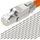 HB-DIGITAL 100x CAT 7 RJ45 Stecker Netzwerkstecker für starre LAN Kabel Verlegekabel Ethernet - werkzeuglos LSA - 10 Gbit/s AWG 22-24 vollgeschirmt STP 50μ vergoldete Kontakte