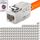 HB-DIGITAL 100x CAT 6a Keystone RJ45 Modul Buchse für starre LAN Kabel - GHMT Zertifiziert - 10 Gbit/s AWG 23-26 werkzeuglos LSA vollgeschirmt STP vergoldete Kontakte für Patchpanel Netzwerkdose