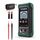 TESMEN TM-510 Digital Multimeter, 4000 Zähler Messgerät, Voltmeter mit Automatischem Messbereich, Intelligente Messung; Spannungsprüfer Misst AC/DC-Spannung, Widerstand, Durchgang – Grün
