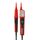 Benning Spannungsprüfer DUSPOL expert (Prüfart 2-polig, Messgerät für Elektrotechnik, Messbereich 12 V - 1000 V AC/DC, Klingenlänge 15 mm) 50262, Rot/Schwarz