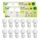 GY E27 LED Warmweiss Lampe 4.9W 3000K 807 Lumen Warmweiß Leuchtmittel,G45/P45 Energiesparlampe 60W lampe ersetzt,Nicht Dimmbar LED Birnen,12 stück