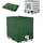 SOBEAU IBC Tank Abdeckung 1000L, IBC Container Zubehör, Wassertank UV-Schutzfolie, Regentonne Abdeckung, Schutzplane Regenwassertank, Geeignet für 1000L IBC-Tank Container Cover (120 x 100 x 116 cm)